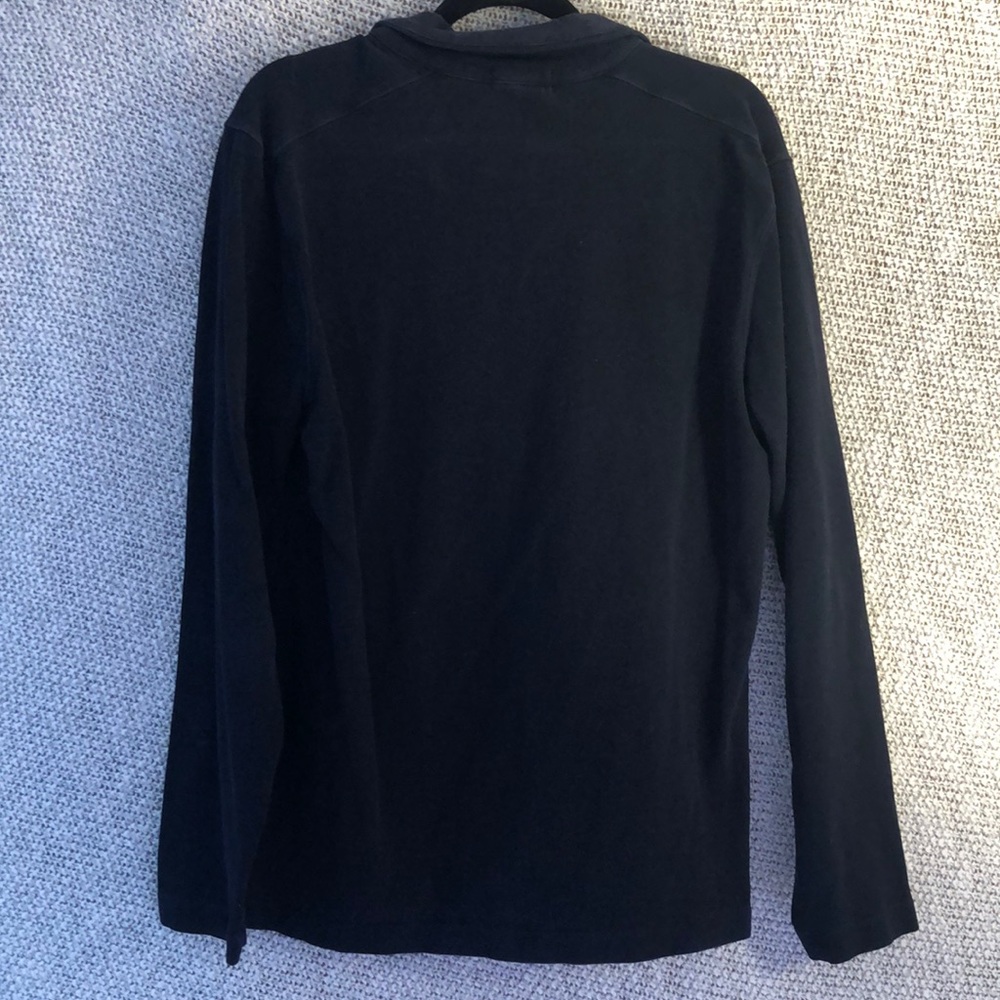J Crew Navy Quarter ZIP Sweater - Picture 3 of 3